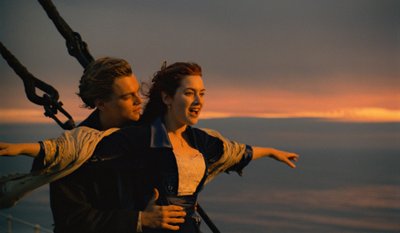 Kate Winslet ir Leonardo DiCaprio