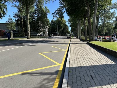 Palangoje uždrausta parkuoti automobilius Vytauto gatvės atkarpoje