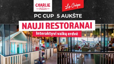 PC CUP, Charlie Pizza interaktyvi vaikų erdvė