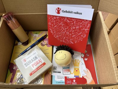 Gelbėkit vaikus akcija