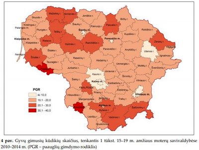 „Gimdymo paauglystėje raida ir teritorinė diferenciacija Lietuvoje“ (V. Tretjakovos nuotr.)