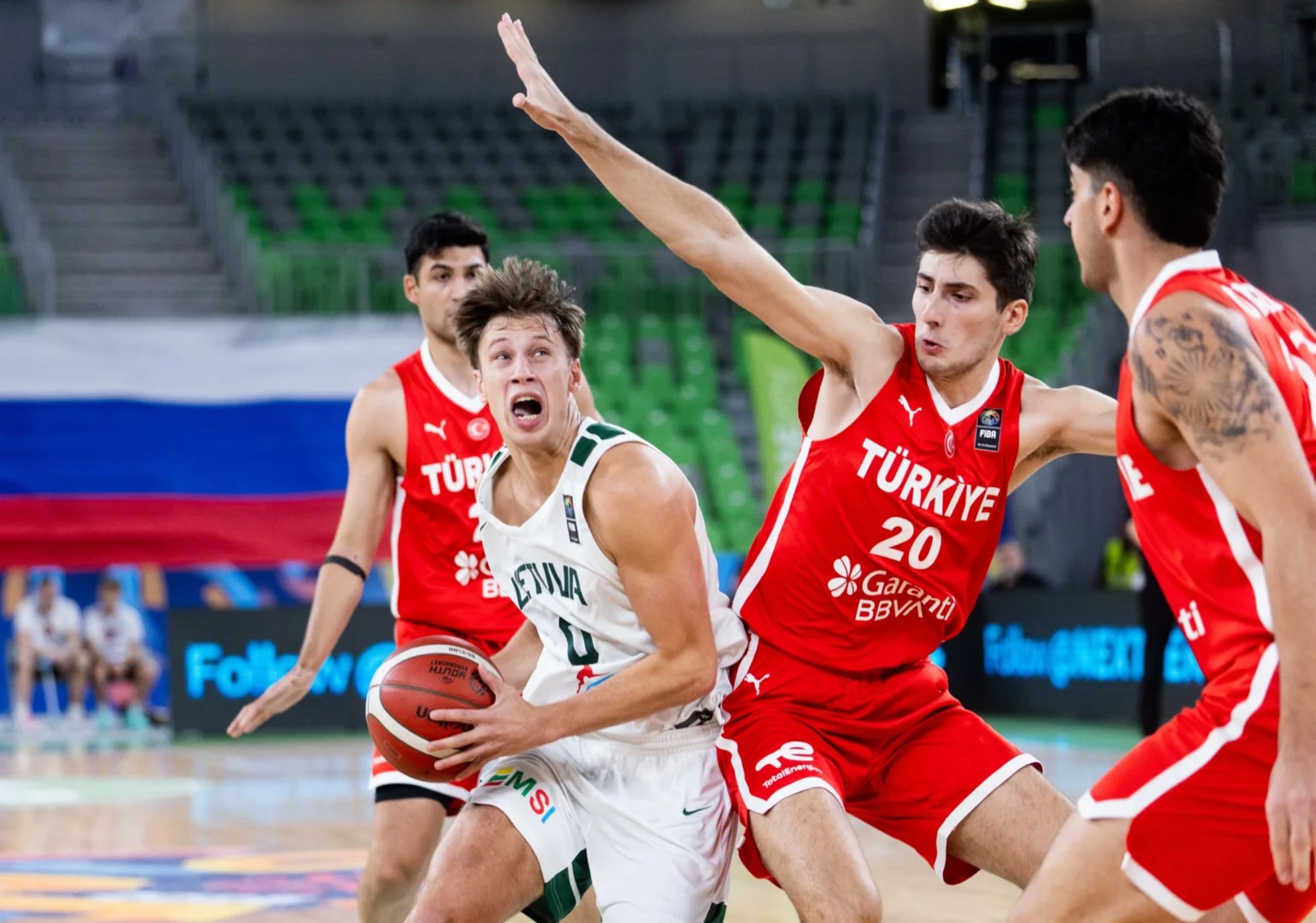 Lithuania's U20 basketball team eliminated by Turkey in European Championship round of 16