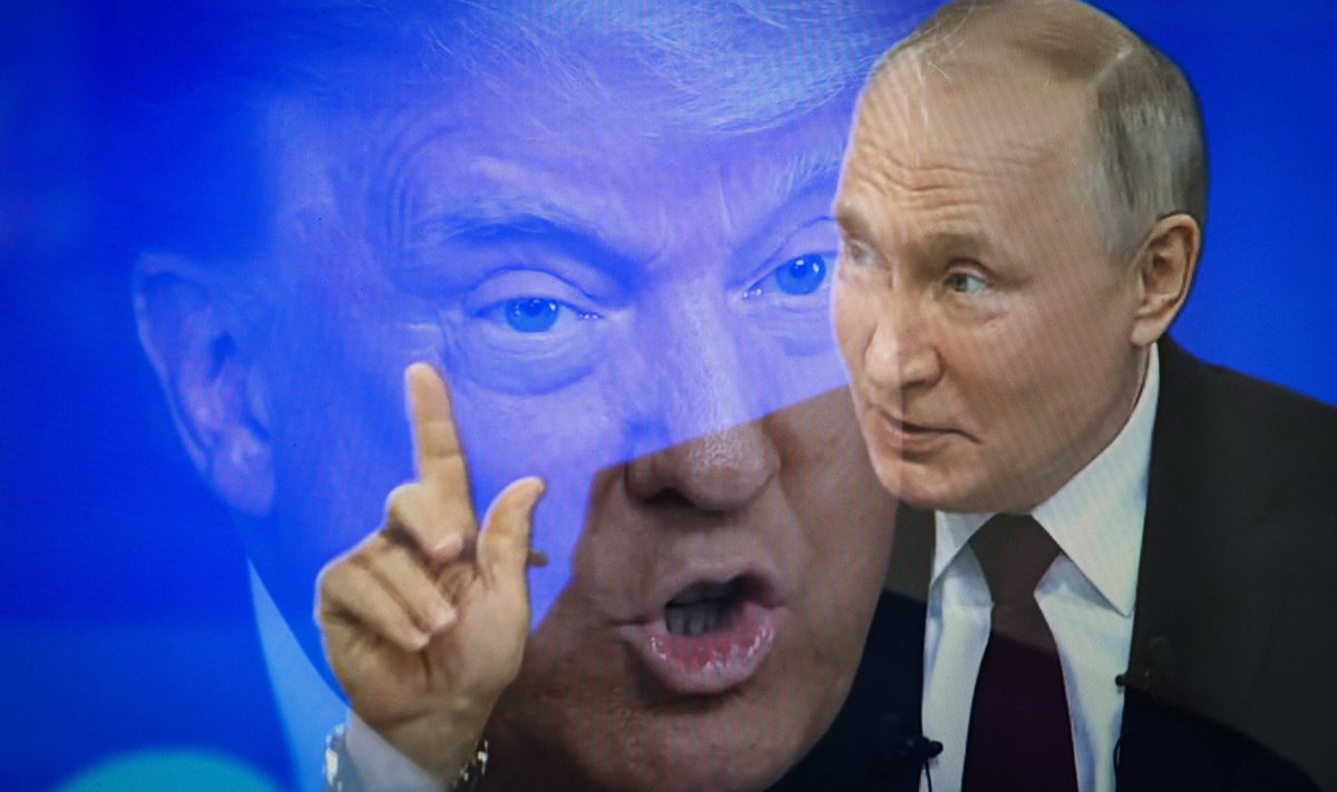Donaldas Trumpas ir Vladimiras Putinas