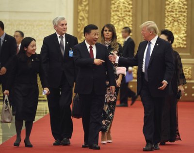 Donaldas Trumpas, Xi Jinpingas