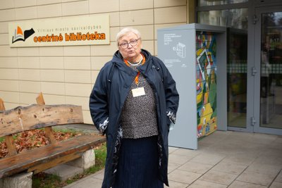  Vilniaus miesto savivaldybės centrinės bibliotekos vadovė Rima Gražienė