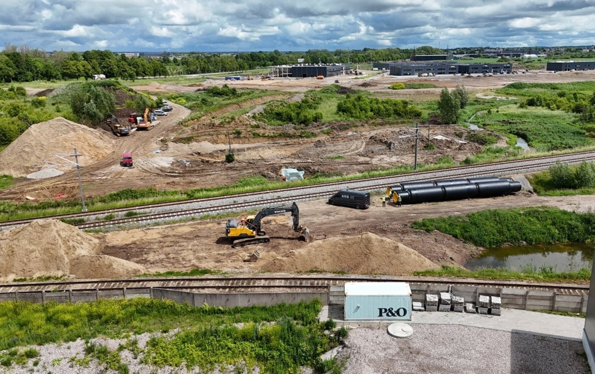 Temporary halt to train traffic in Lithuania's 'Golden Triangle' for drainage works