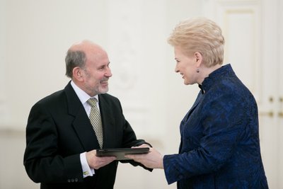 Gytis Lukšas ir Dalia Grybauskaitė