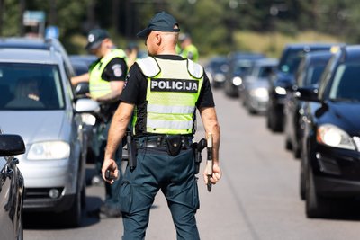 Policijos reidas Vilniuje