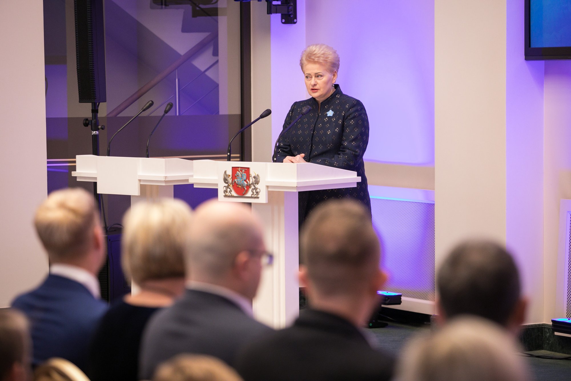 Lithuanian women not given chance to actively participate in decision-making process: president