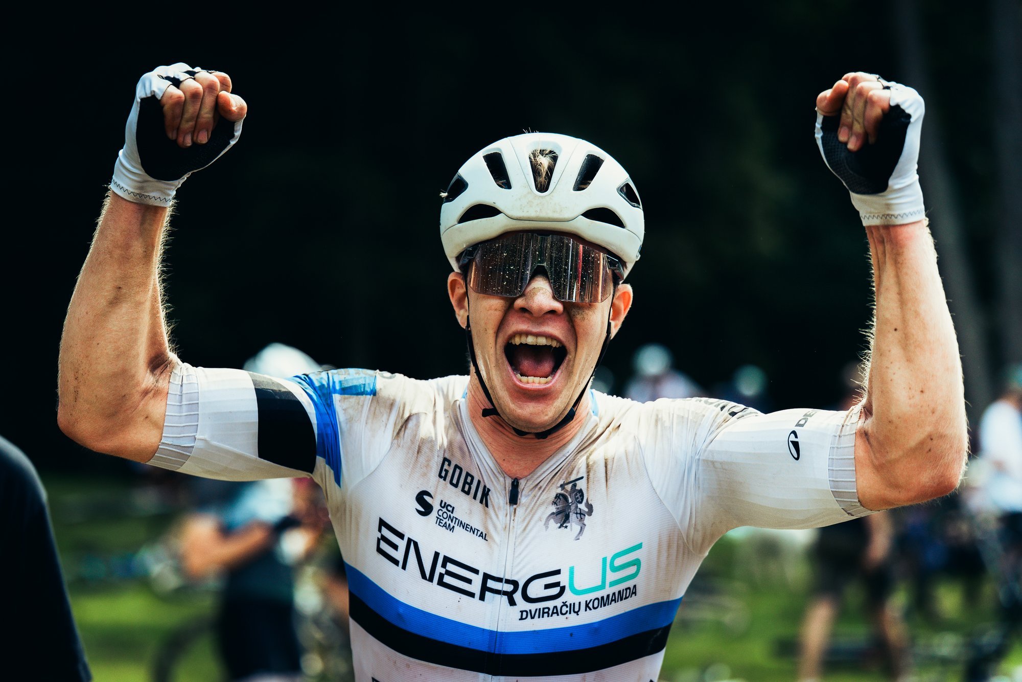 Estonian Triumphs in Prestigious Gravel Cycling Race in Anykščiai
