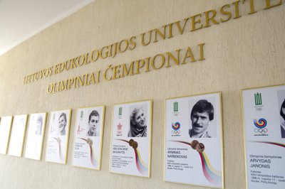 Lietuvos edukologijos universiteto olimpinių čempionų galerija