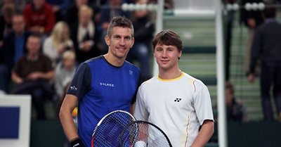 Jarkko Nieminenas ir Ričardas Berankis (ippopen.net nuotr.)