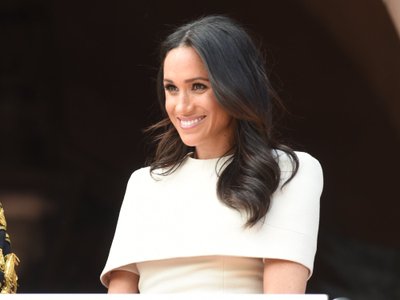 Meghan Markle ir karalienė Elizabeth II