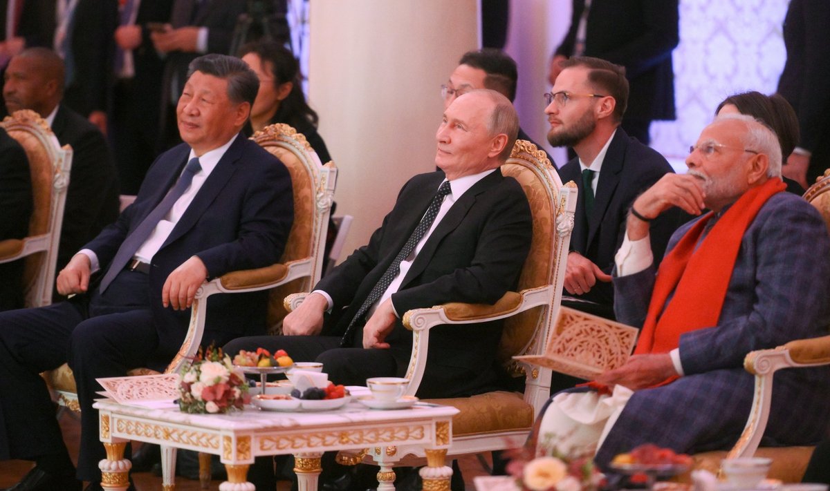 Xi Jinpingas, Narendra Modi, Vladimiras Putinas