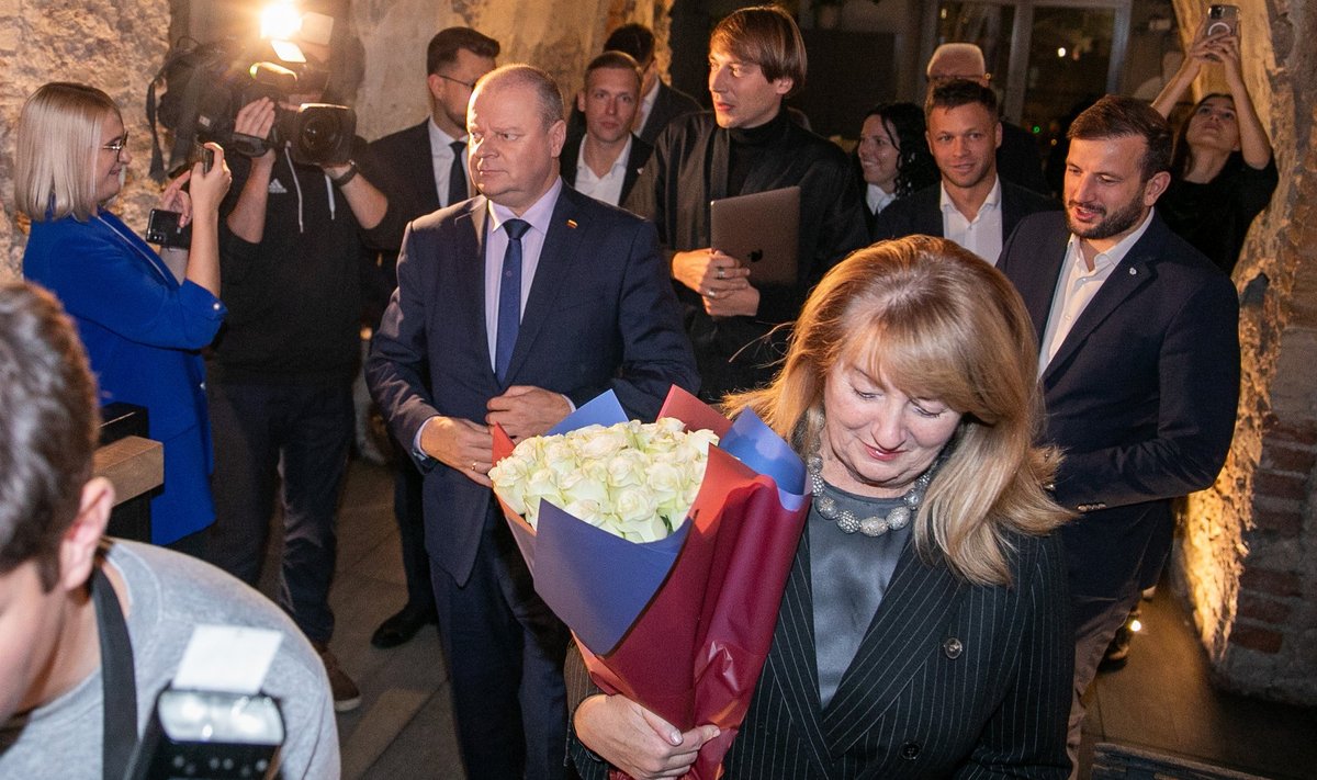 Vilija Blinkevičiūtė, Saulius Skvernelis