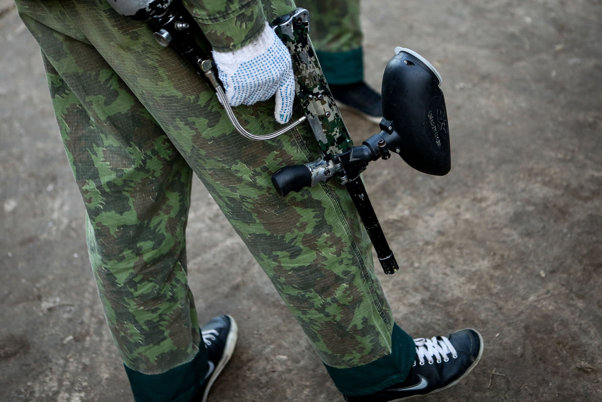 Drunk man shoots from balcony with paintball gun in Kėdainiai district