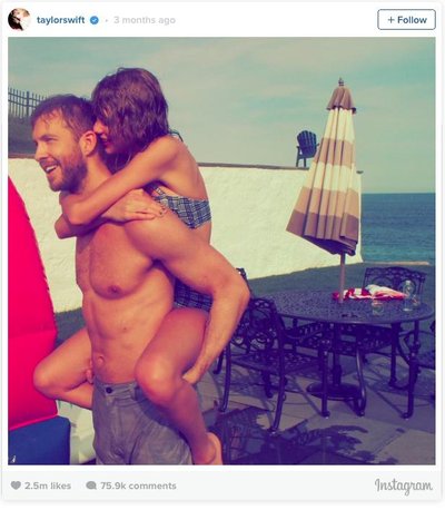 Taylor Swift ir Calvin Harris