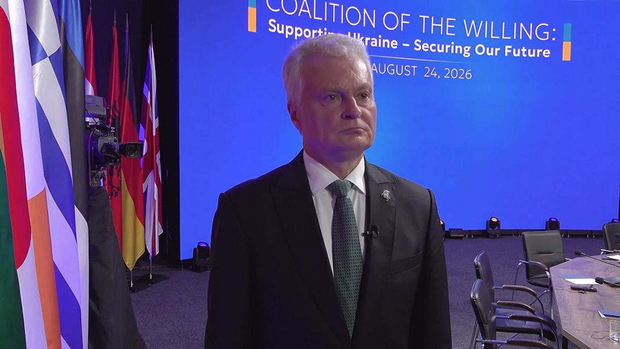 Nausėda: Lithuania ready to deploy forces in Ukraine when conditions allow