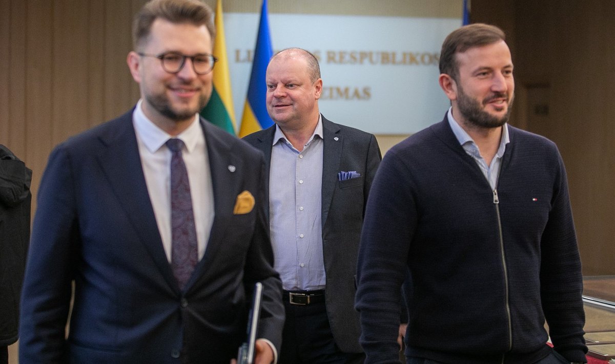 The board of the Democrats For Lithuania met on Tuesday