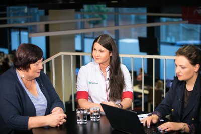 Milda Žigutienė, Laura Vanagaitė, Kristina Ciparytė