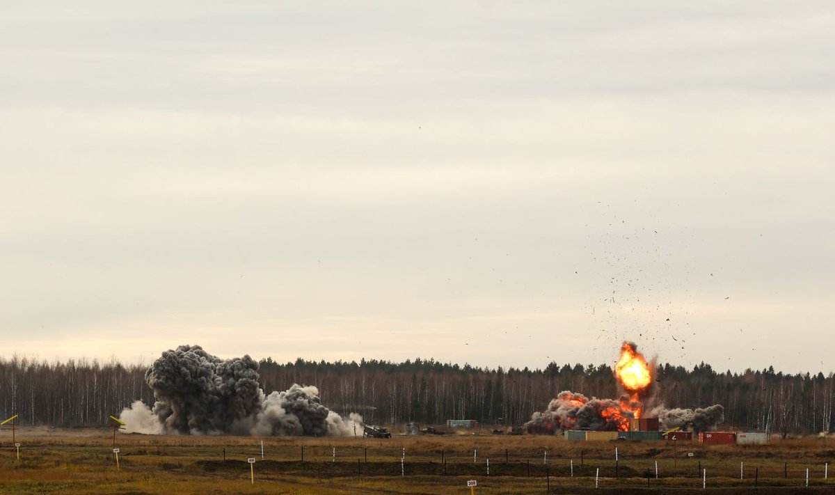 Pratybų „Vanguard Merlin“ dalis