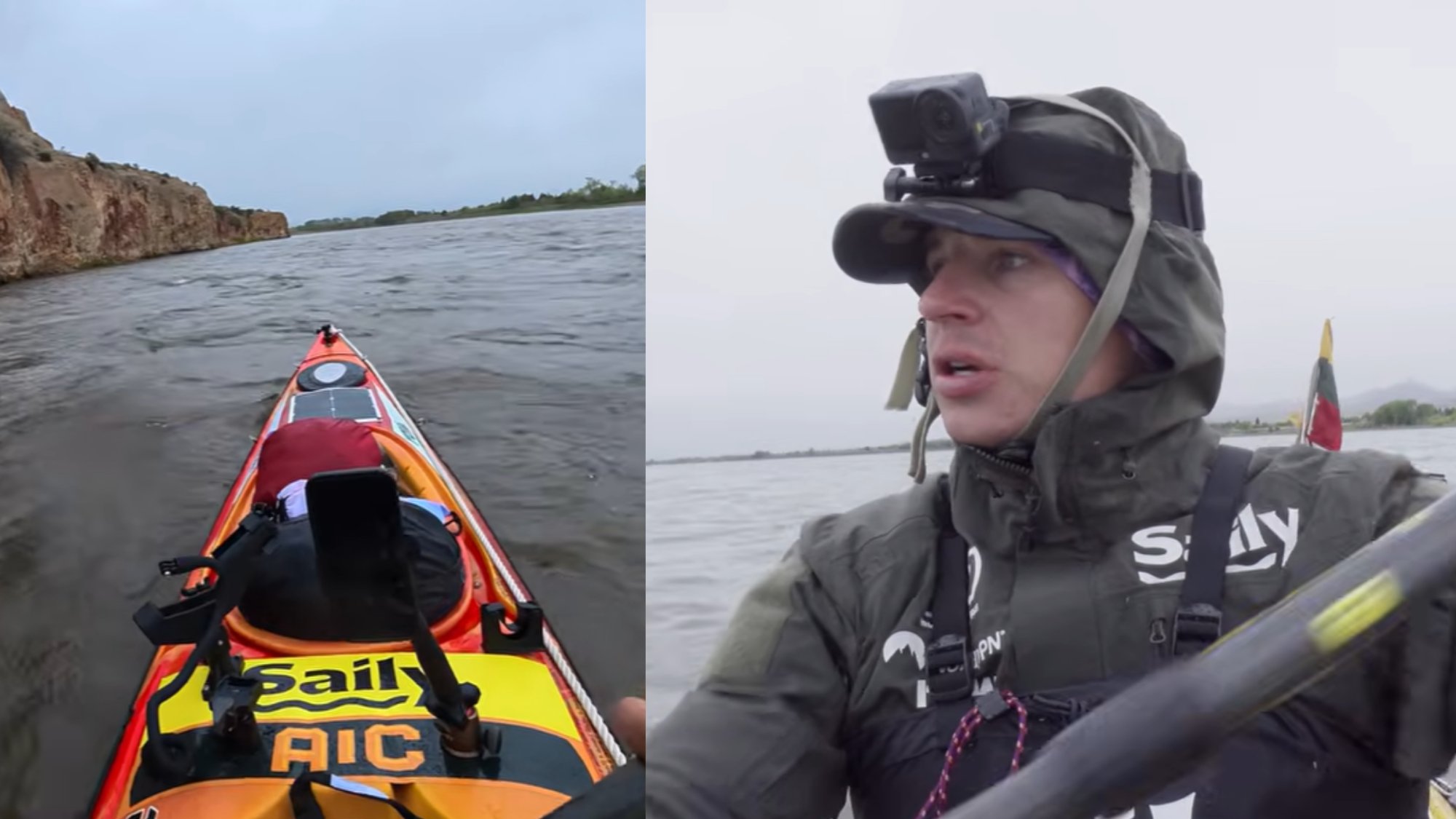 Aurimas Valujavičius Faces Early Challenges on Missouri-Mississippi Kayak Expedition