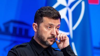 Zelenskis aštriai sureagavo į Trumpo pareiškimą apie karą: mes su Putinu ne vaikai