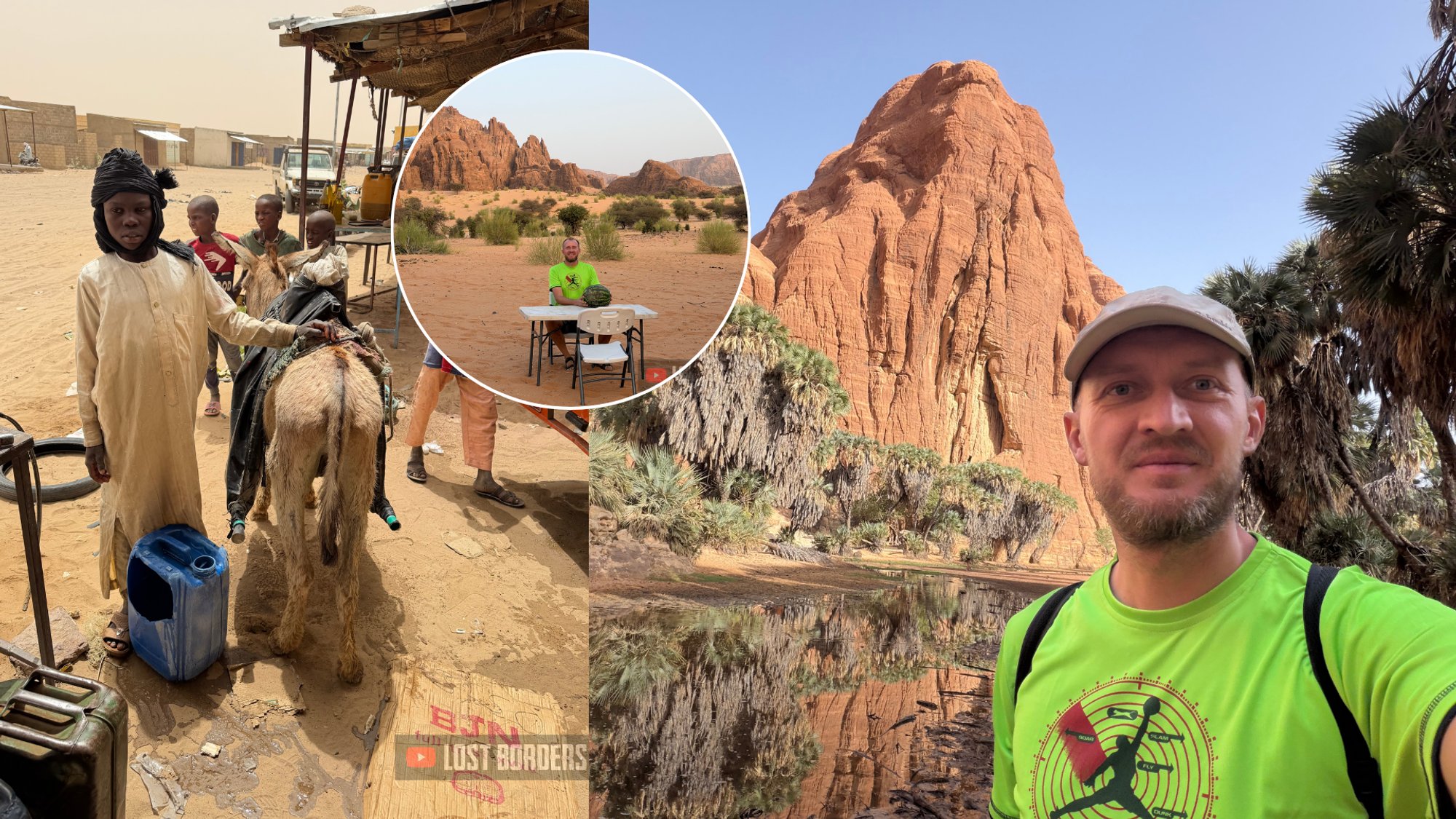 Traveler finds unexpected oasis in Sahara, describes harsh life and stunning landscapes