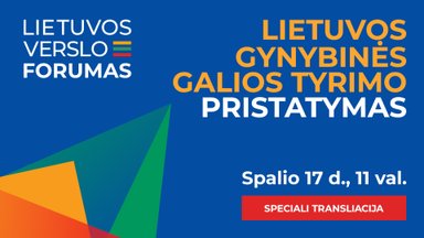 Lietuvos gynybinės galios tyrimo pristatymas