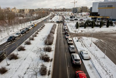 Eilės prie Gerulaičio g. testavimo punkto