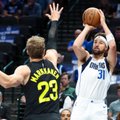 Thompsonas tritaškiais pradėjo naują erą „Mavericks“ komandoje