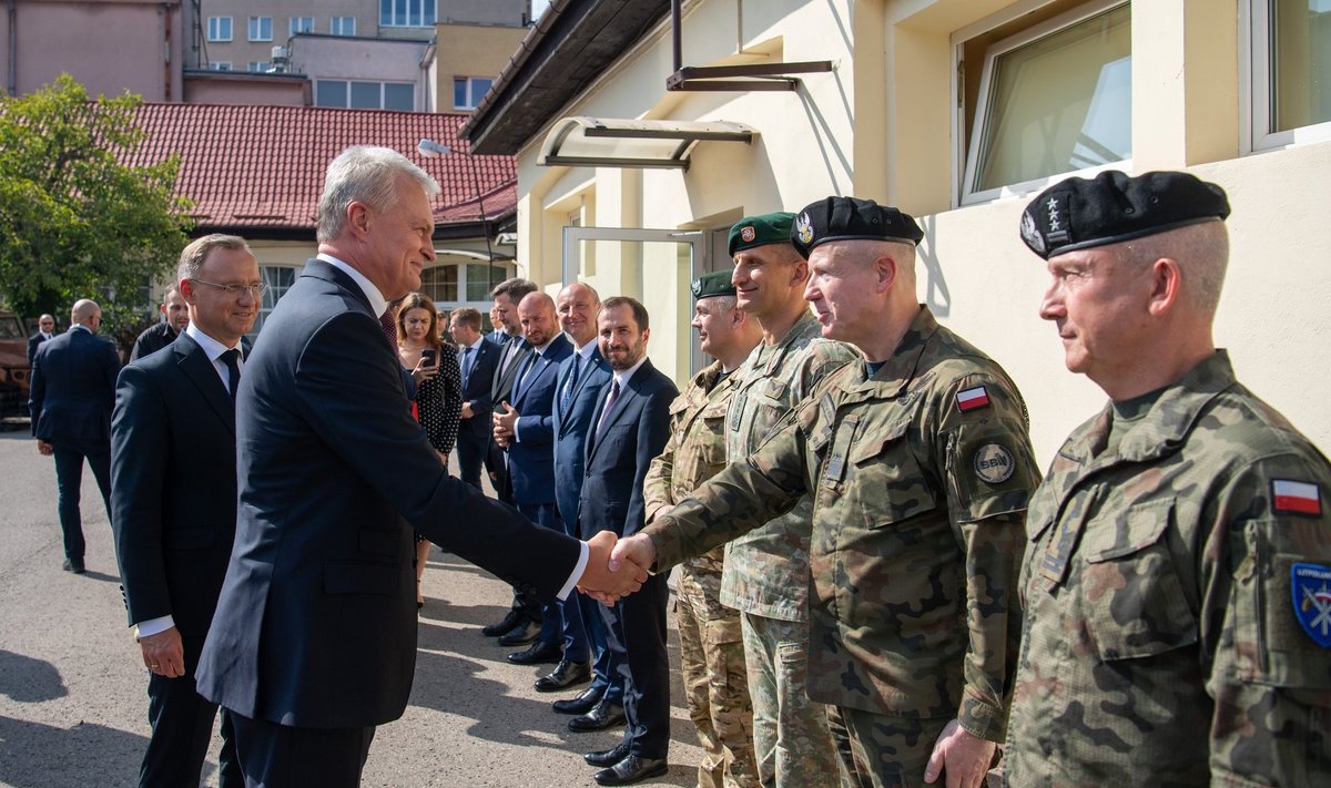 Президент Литвы Гитанас Науседа 