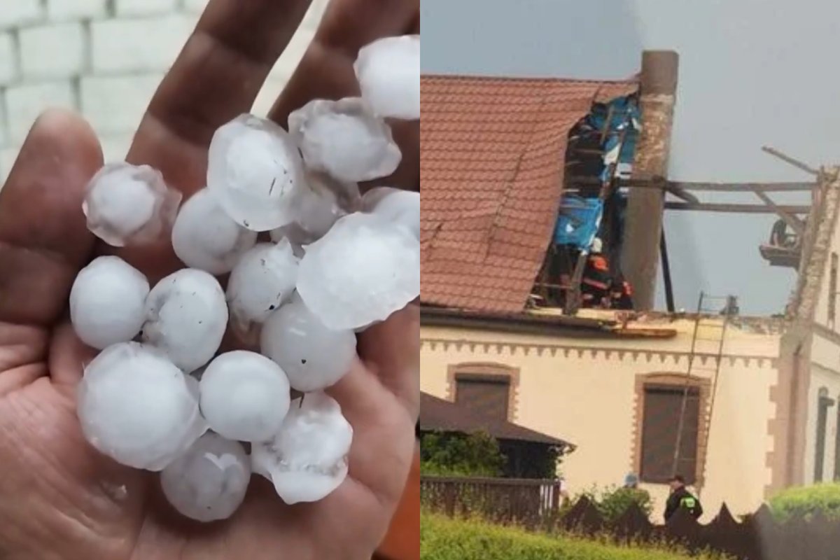 Burza, która ruszyła w stronę Litwy, wyrządziła w Polsce poważne szkody