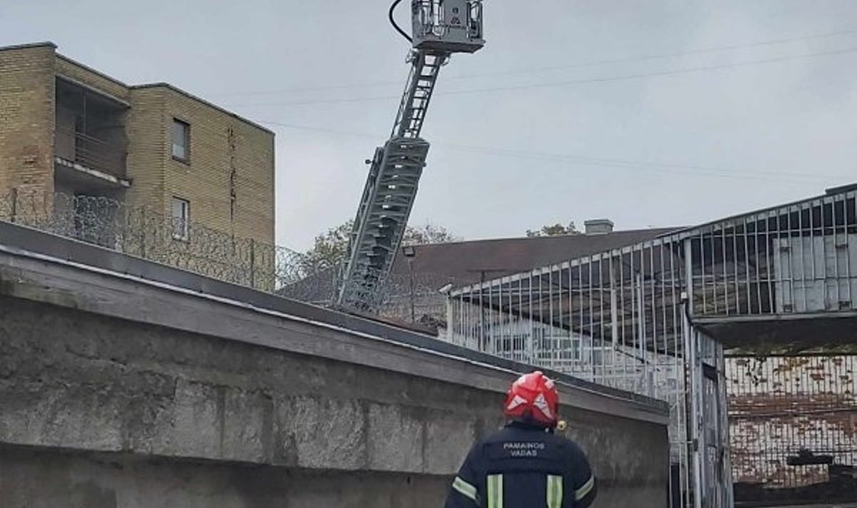 Ugniagesių pratybos kalėjime / asociatyvi nuotrauka