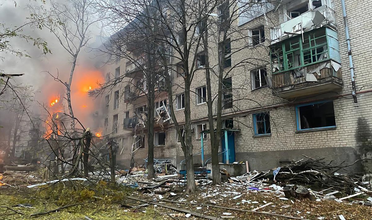 Russian drone hits Estonian ambassador’s residence in Kyiv / Associative photo