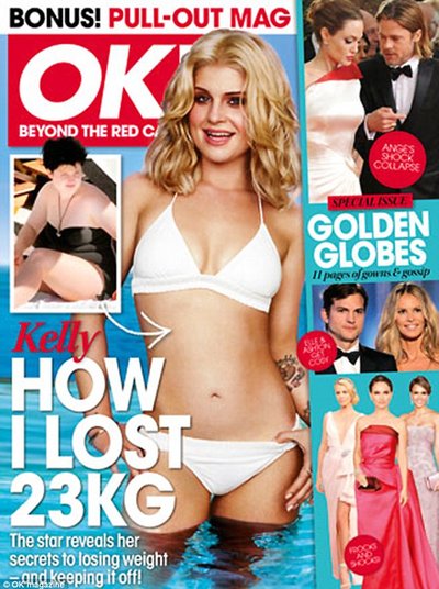 Ok magazine 2012 viršelis su Kelly Osbourne