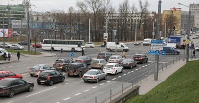 Kalvarijų, Kareivių, Ozo g. sankryža, S. Žiūros nuotr. 