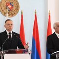 Duda: Lenkija pasirengusi padėti stabilizuoti padėtį Armėnijoje ir Azerbaidžane