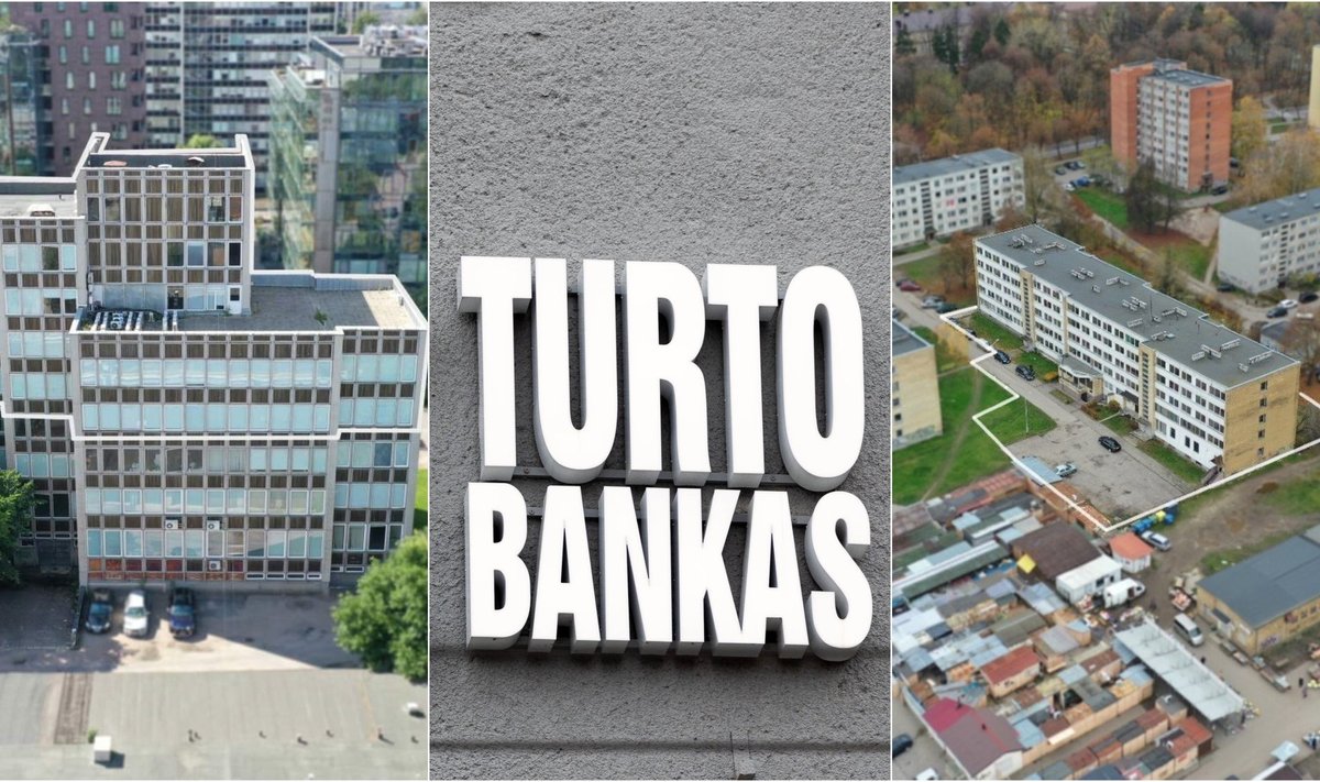 Turto bankas ir jo parduoti objektai