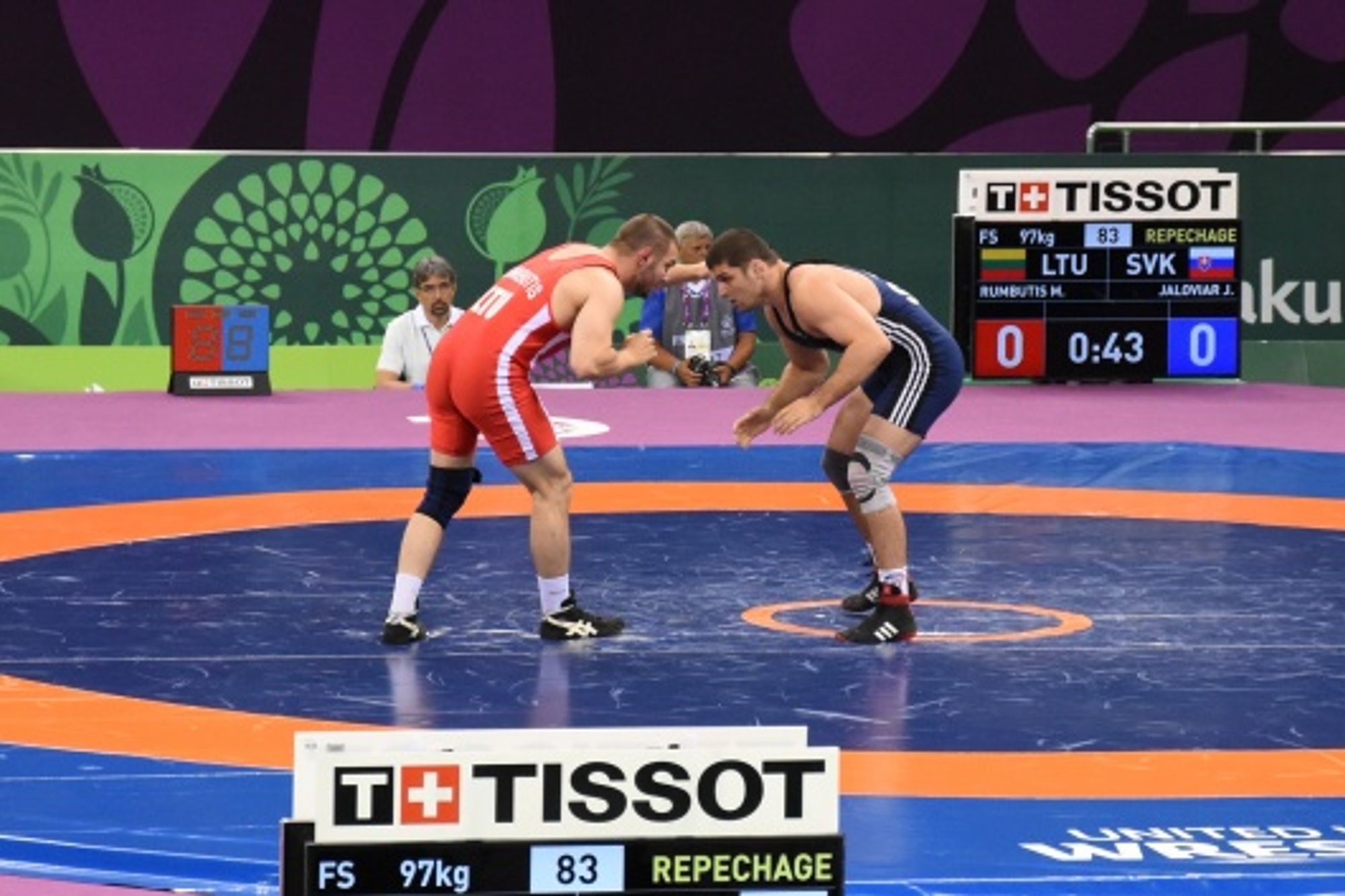 Imtynininkui M. Rumbučiui sugrįžimo į sportą nepavyko pažymėti pergale ...