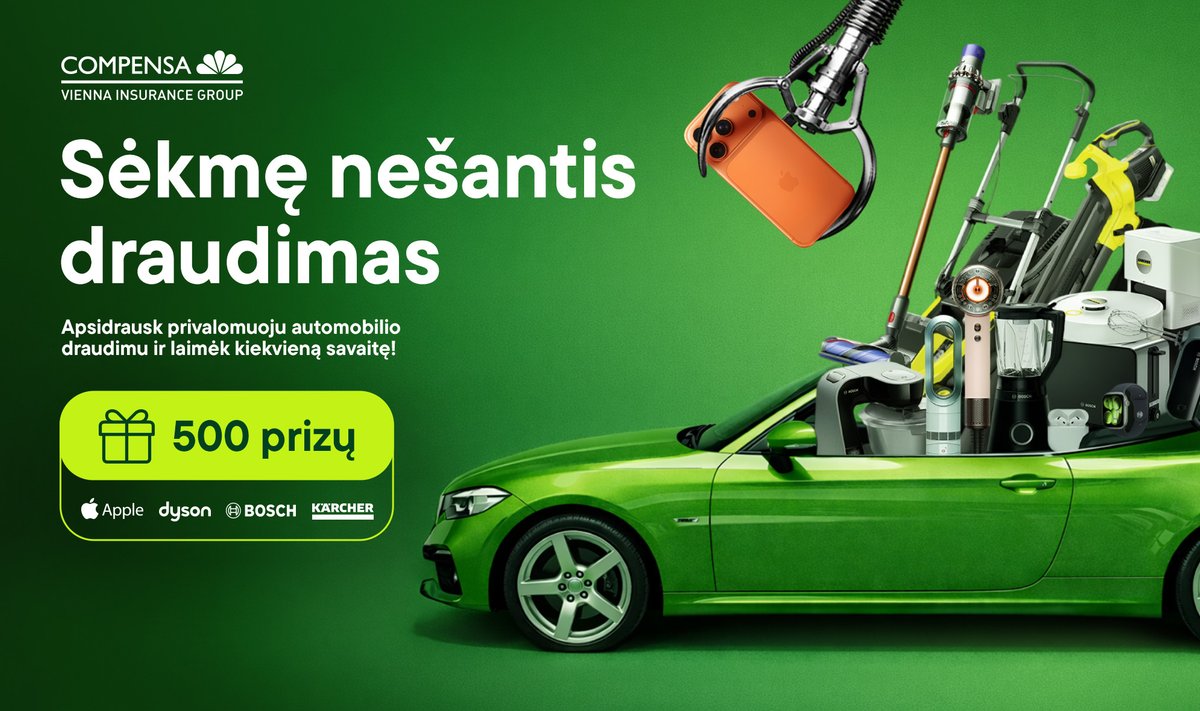 Privalomasis draudimas – ne tik formalumas: galite laimėti vertingų ...