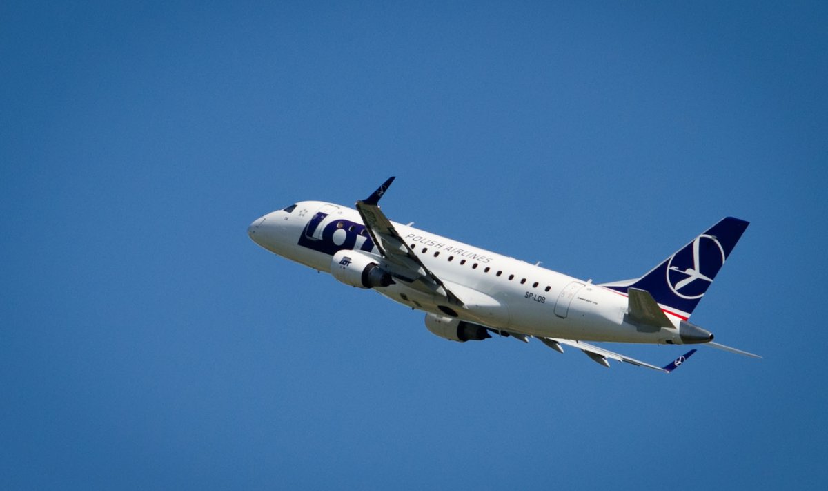 Polish Airlines lėktuvas