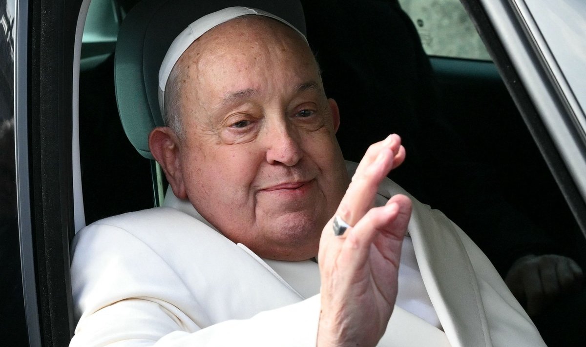 Mirė Katalikų Bažnyčios vadovas popiežius Pranciškus