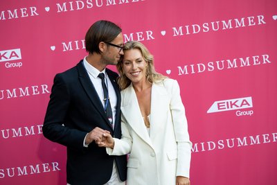 Valdas Petreikis su žmona Simona