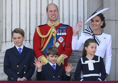 Princas Williamas, Kate Middleton ir jų vaikai: princas George’as, princas Louisas, princesė Charlotte