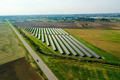 Saulės elektrinių parkas Kuršėnuose