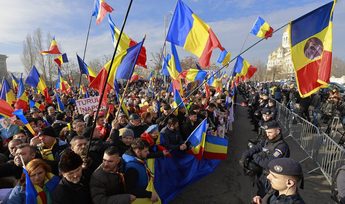 Protestai Rumunijoje