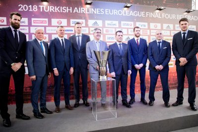 Željko Obradovičius, Luigi Datome, Šarūnas Jasikevičius, Paulius Jankūnas, Dimitrios Itoudis, Sergio Rodriguezas,Pablo Laso, Luka Dončičius