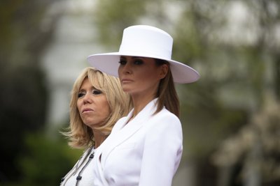 Brigitte Macron, Melania Trump