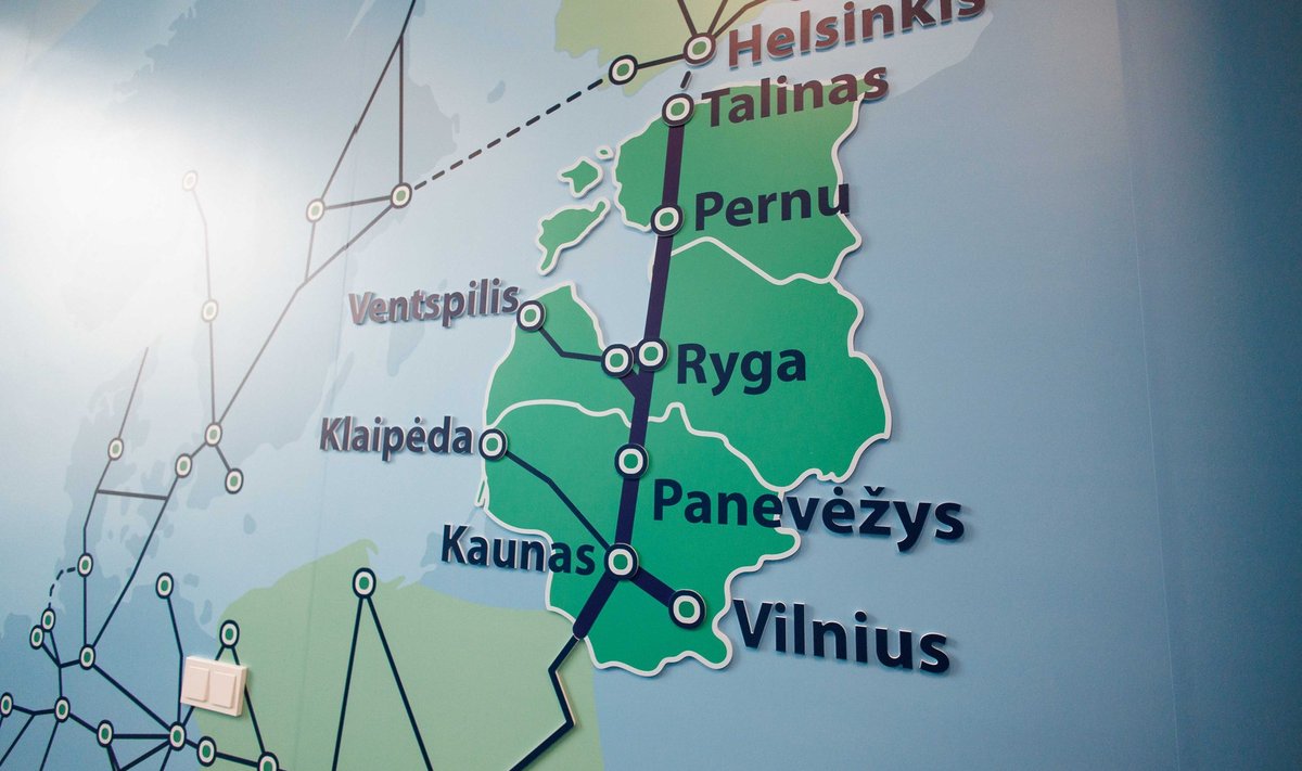 "Rail Baltica" infocentro atidarymas Kauno geležinkelio stotyje